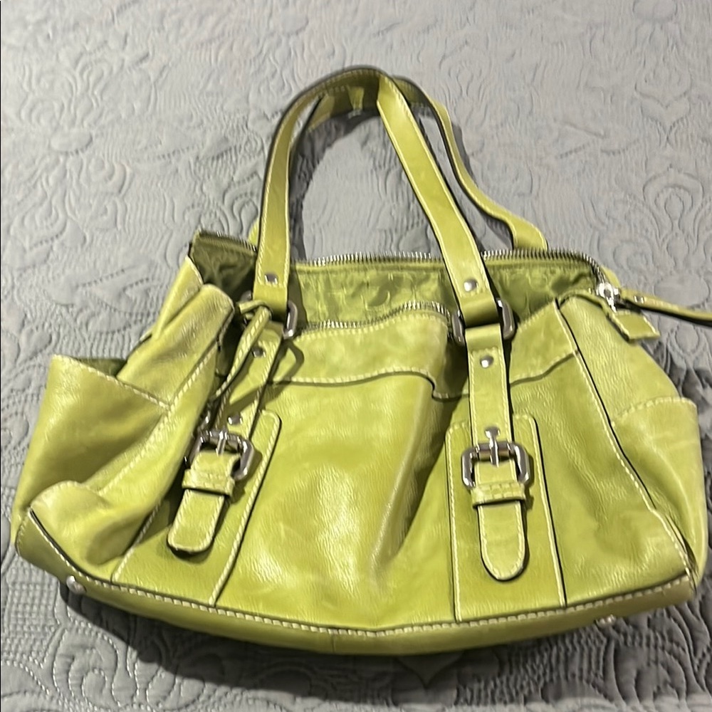Fossil Lime Green Shoulder Bag